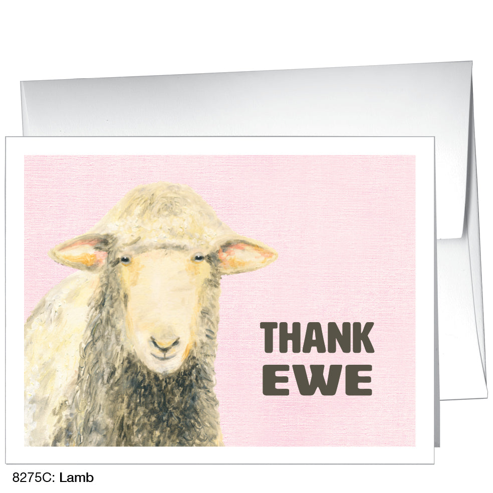 Lamb, Greeting Card (8275C)