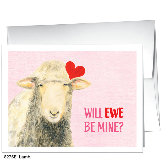 Lamb, Greeting Card (8275E)