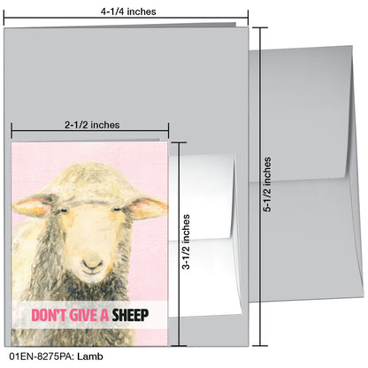 Lamb, Greeting Card (8275PA)