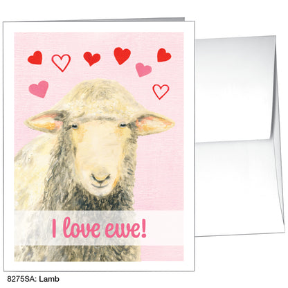 Lamb, Greeting Card (8275SA)