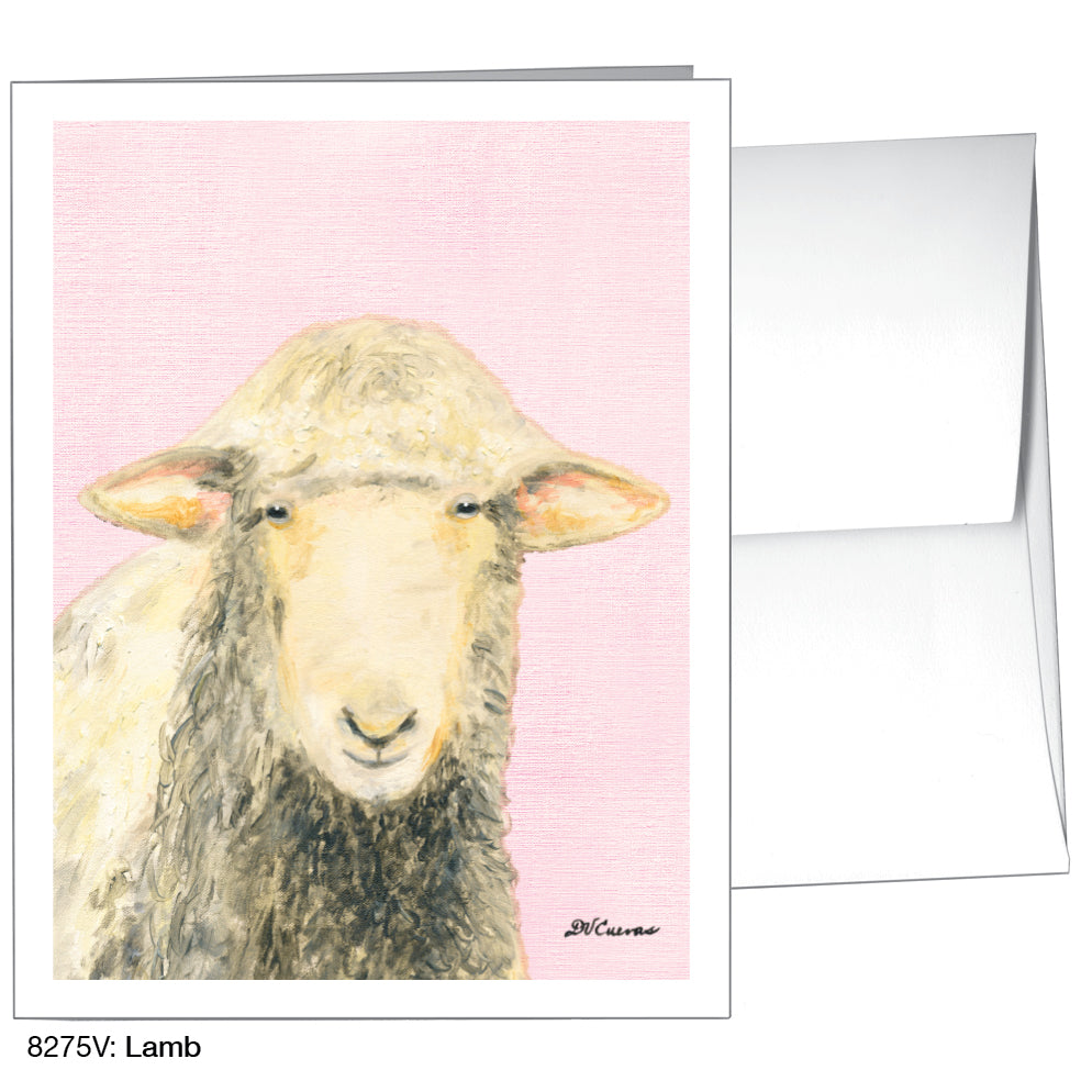 Lamb, Greeting Card (8275V)