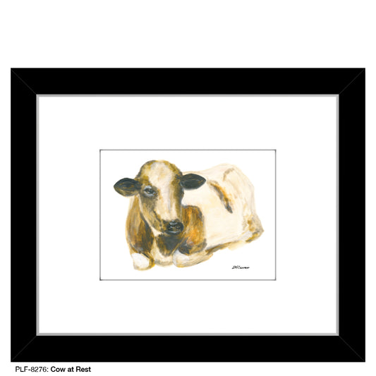 Cow at Rest, Print (#8276)