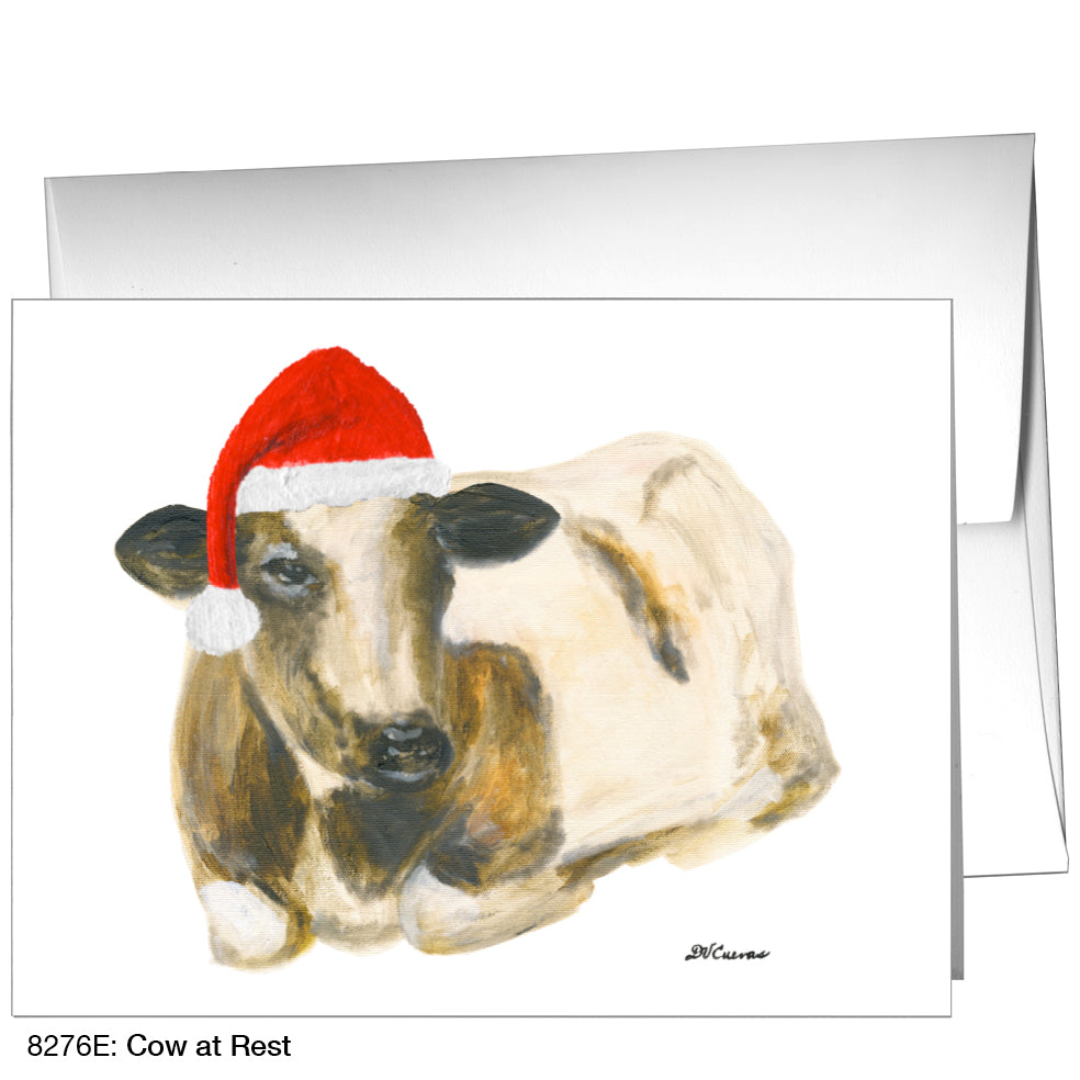 Cow At Rest, Greeting Card (8276E)
