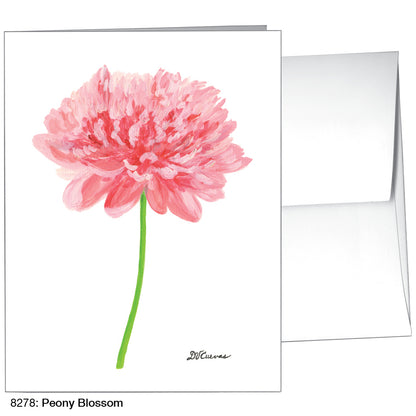 Peony Blossom, Greeting Card (8278)