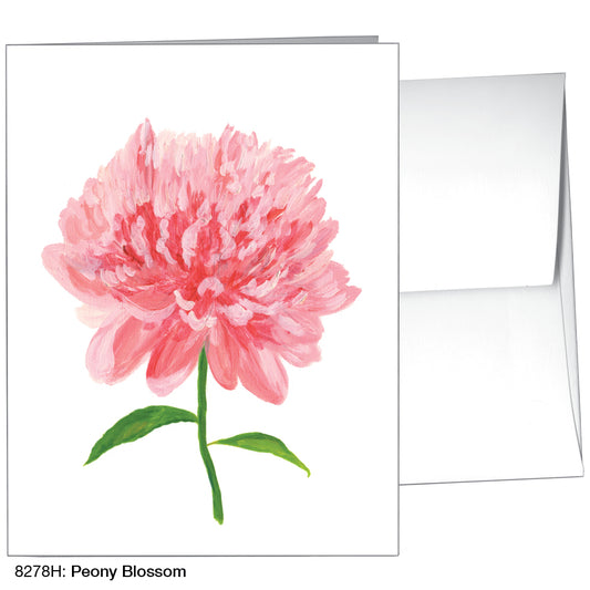 Peony Blossom, Greeting Card (8278H)
