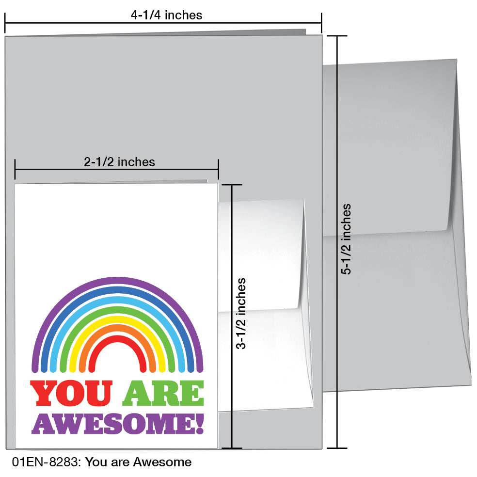 You Are Awesome, Greeting Card (8283)
