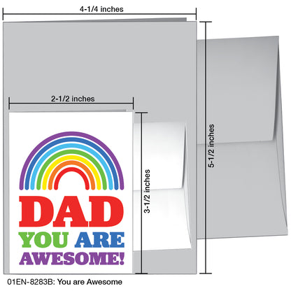 You Are Awesome, Greeting Card (8283B)