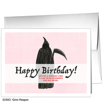 Grim Reaper, Greeting Card (8288D)