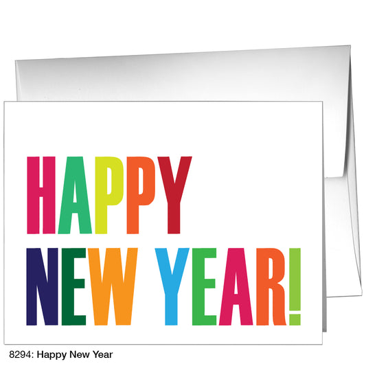 Happy New Year, Greeting Card (8294)