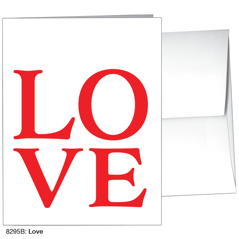 Love, Greeting Card (8295B)