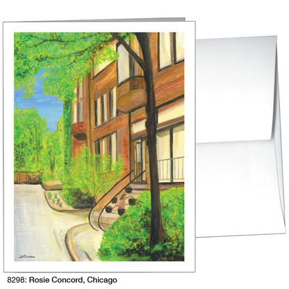 Rosie Concord, Chicago, Greeting Card (8298)