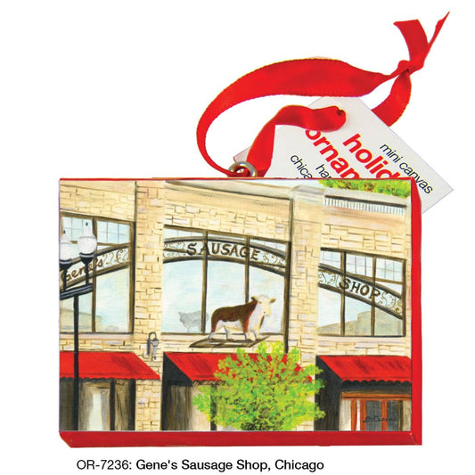 GeneÕs Sausage Shop, Chicago, Ornament (OR-7236)