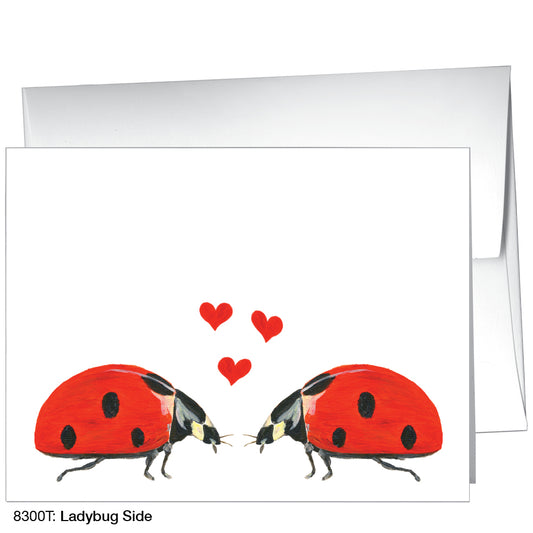 Ladybug Side, Greeting Card (8300T)