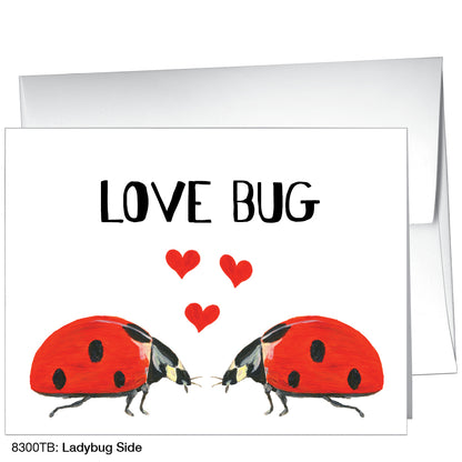 Ladybug Side, Greeting Card (8300TB)
