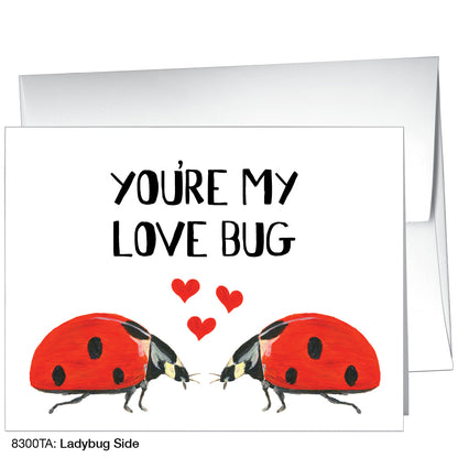 Ladybug Side, Greeting Card (8300TA)