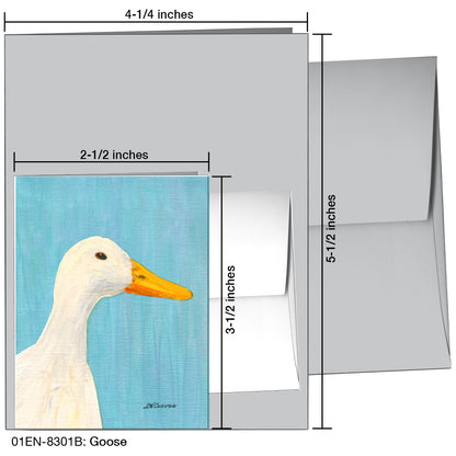 Goose, Greeting Card (8301B)