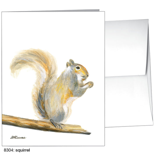 Squirrel, Greeting Card (8304)