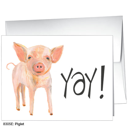 Piglet, Greeting Card (8305E)