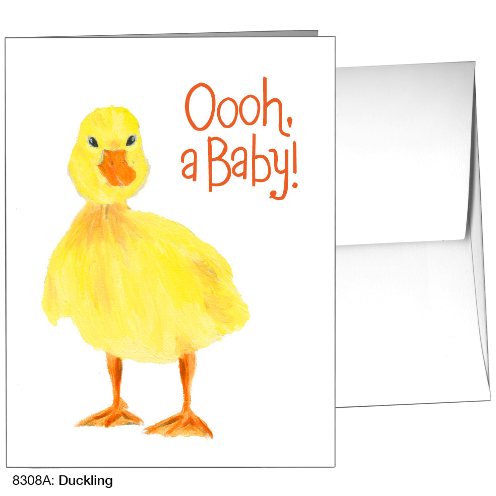 Duckling, Greeting Card (8308A)