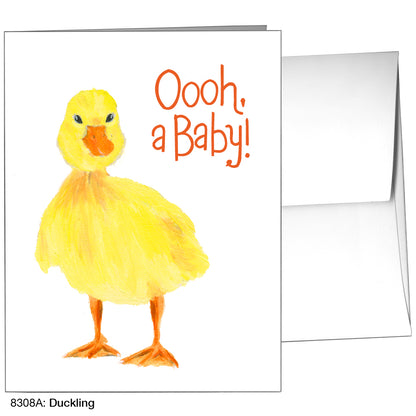 Duckling, Greeting Card (8308A)