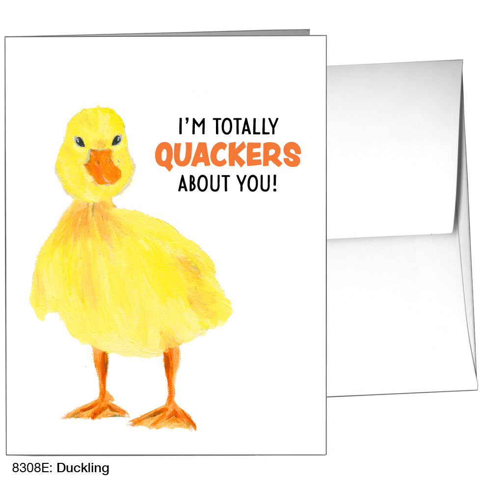 Duckling, Greeting Card (8308E)