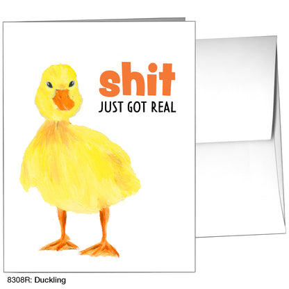 Duckling, Greeting Card (8308R)