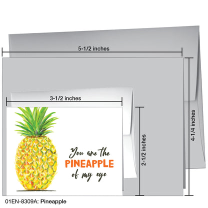 Pineapple, Greeting Card (8309A)
