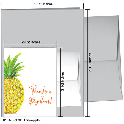 Pineapple, Greeting Card (8309B)