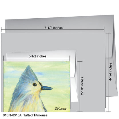 Tufted Titmouse, Greeting Card (8313A)