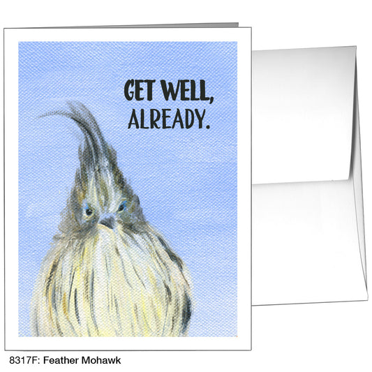 Feather Mohawk, Greeting Card (8317F)