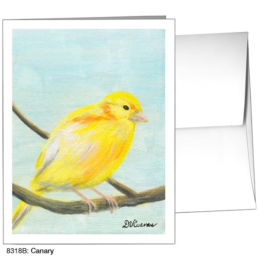 Canary, Greeting Card (8318B)