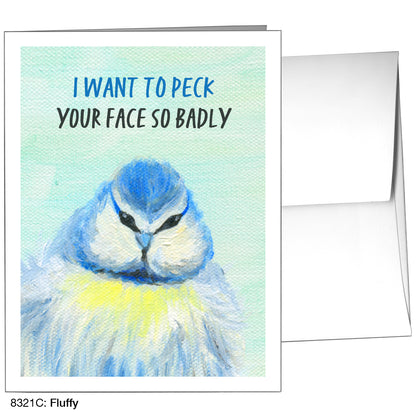 Fluffy, Greeting Card (8321C)