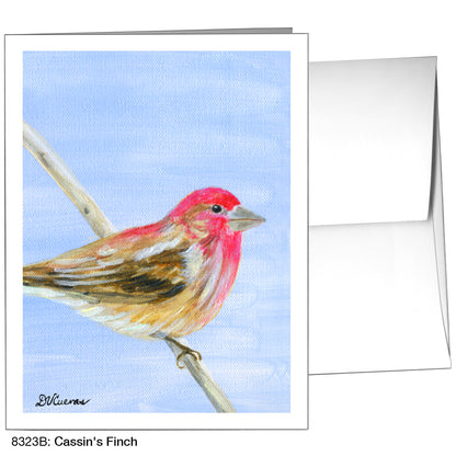 Cassin's Finch, Greeting Card (8323B)