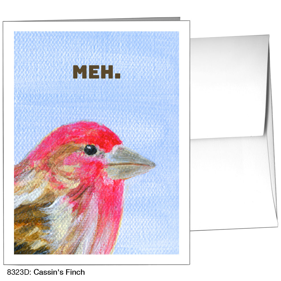 Cassin's Finch, Greeting Card (8323D)