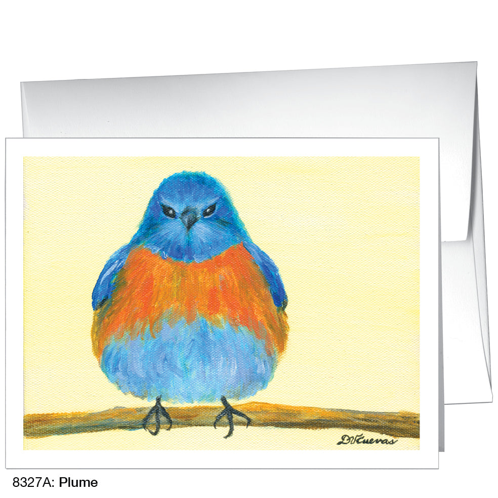 Plume, Greeting Card (8327A)