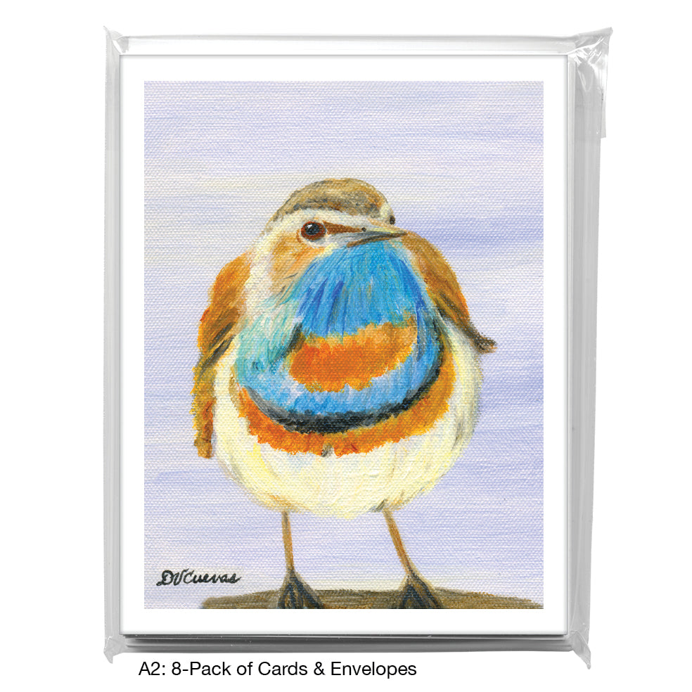 Rich Feathers, Greeting Card (8329E)