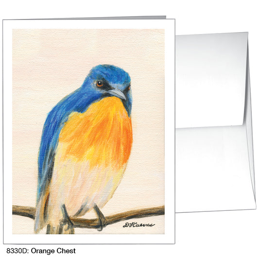 Orange Chest, Greeting Card (8330D)