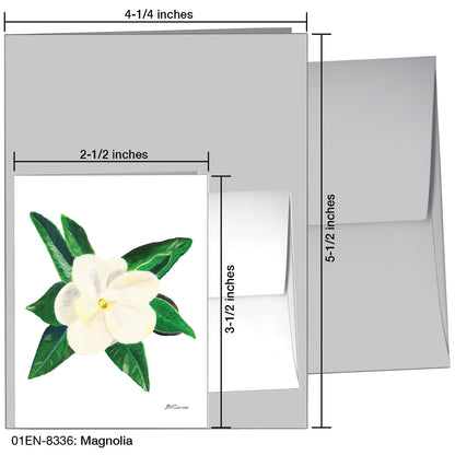 Magnolia, Greeting Card (8336)