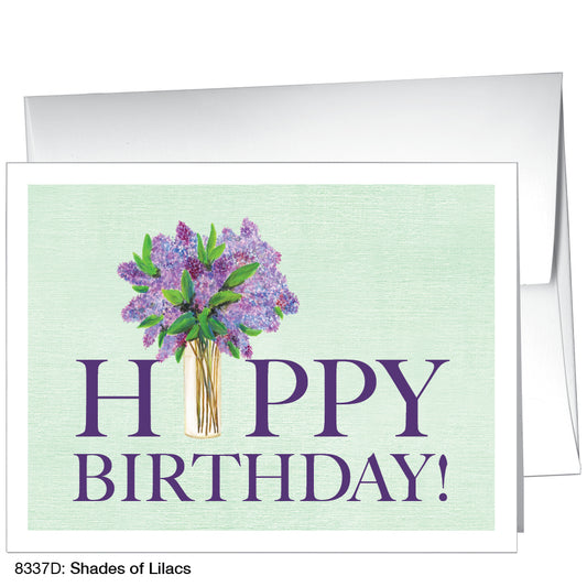 Shades Of Lilacs, Greeting Card (8337D)