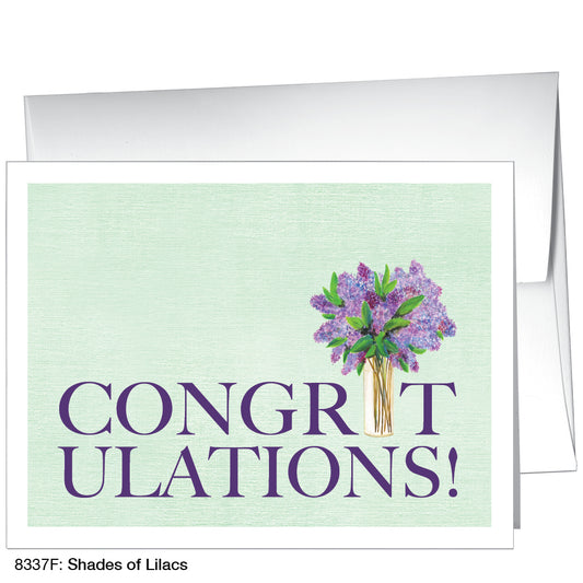 Shades Of Lilacs, Greeting Card (8337F)