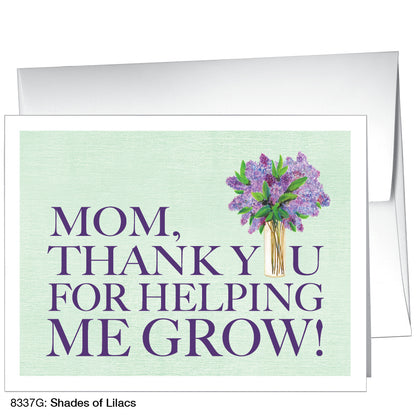Shades Of Lilacs, Greeting Card (8337G)