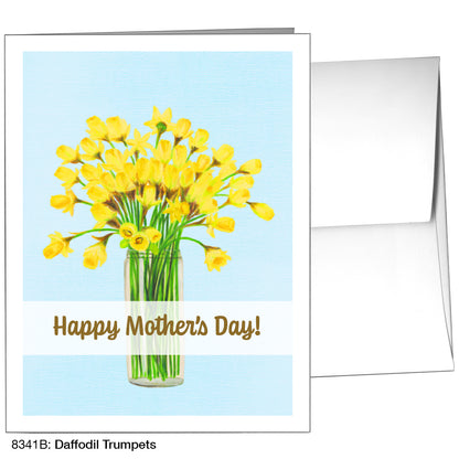 Daffodil Trumpets, Greeting Card (8341B)