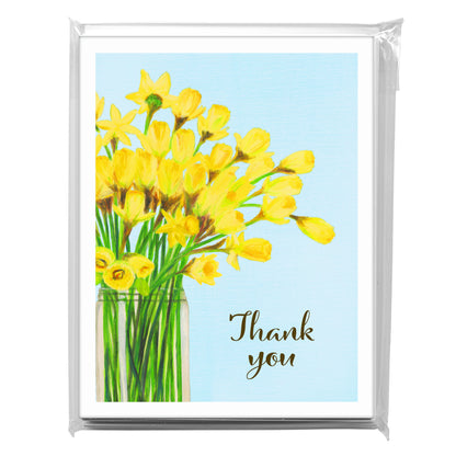 Daffodil Trumpets, Greeting Card (8341H)