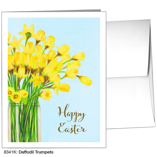 Daffodil Trumpets, Greeting Card (8341K)