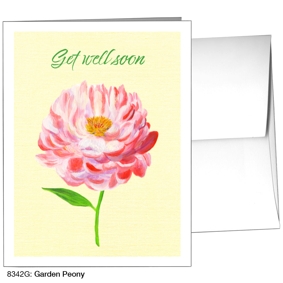 Garden Peony, Greeting Card (8342G)
