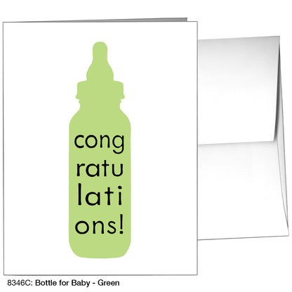 Bottle For Baby, Greeting Card (8346C)