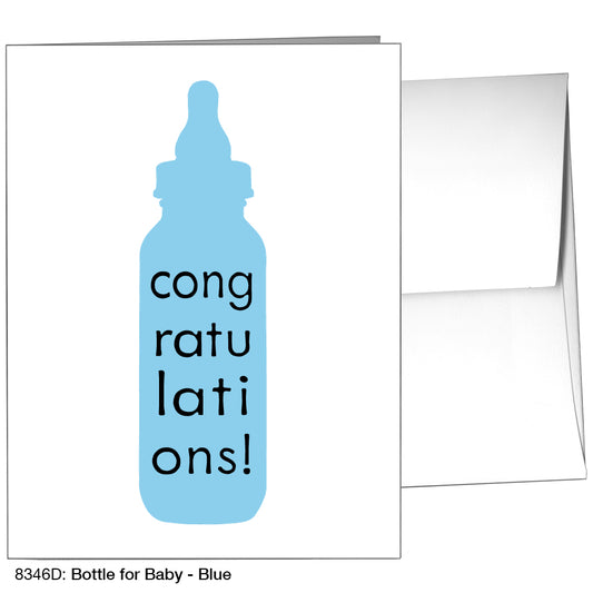 Bottle For Baby, Greeting Card (8346D)