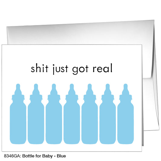Bottle For Baby, Greeting Card (8346GA)