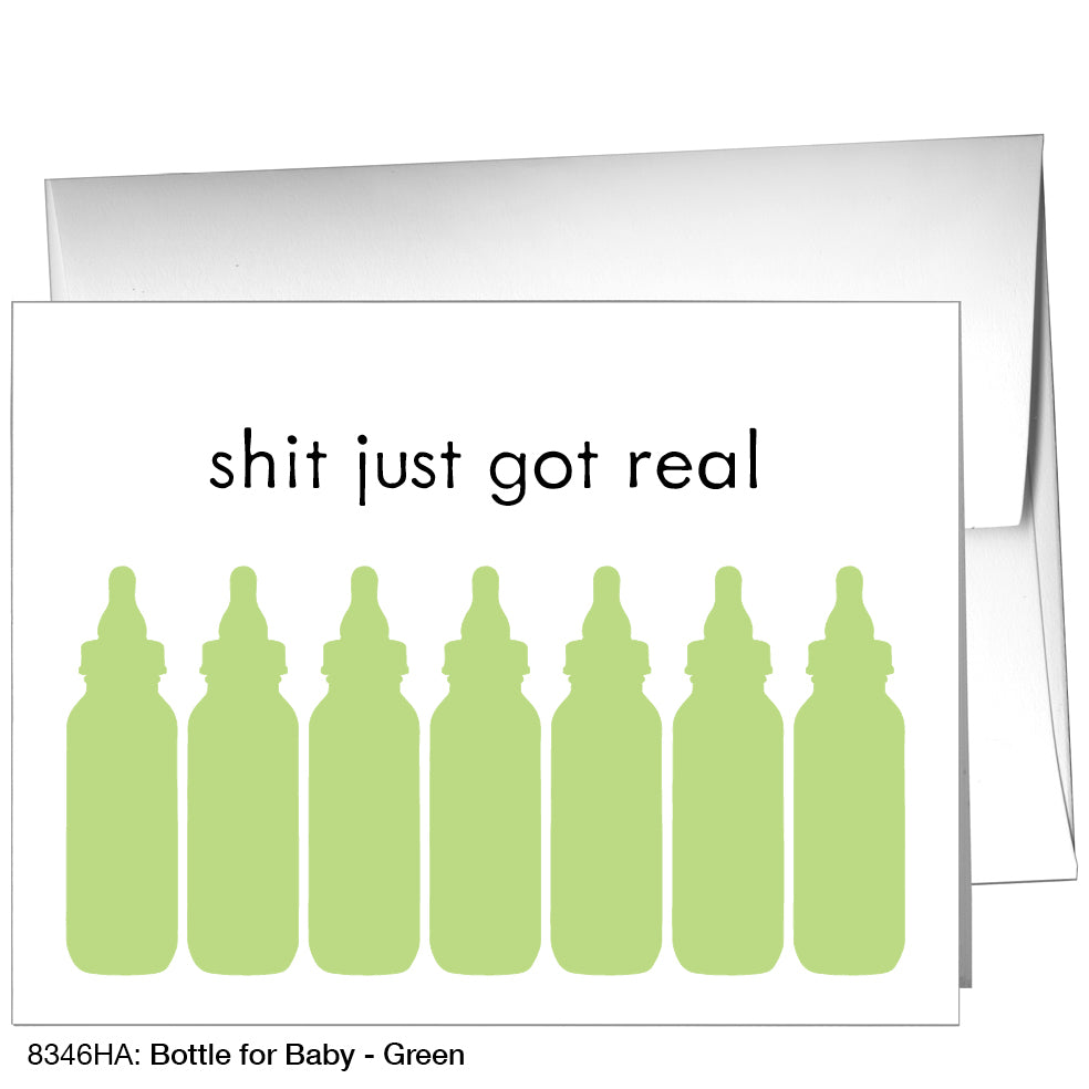 Bottle For Baby, Greeting Card (8346HA)