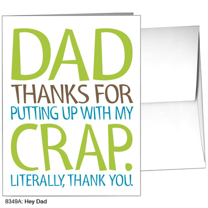 Hey Dad, Greeting Card (8349A)